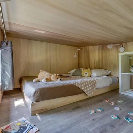 Campingplatz Slow Village - Perigord Saint-Cybranet